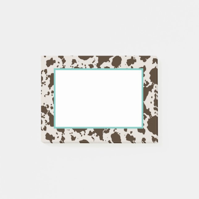 Post-it® Impression de la vache    (Devant)