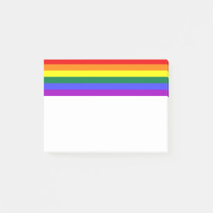 Post-it® Indicateur de la fierté arc-en-ciel