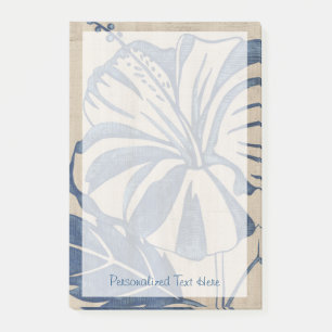 Post-it® Indigo Hibiscus
