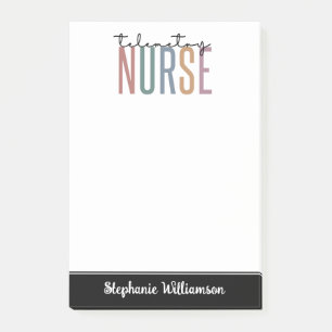 Post-it® Infirmière de télémétrie personnalisée Cadeaux de 