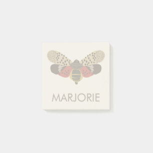 Post-it® Insecte repéré de Lanternfly personnalisé