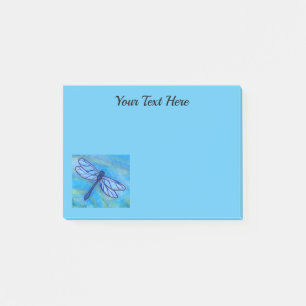 Post-it® Inspiration de la libellule bleue
