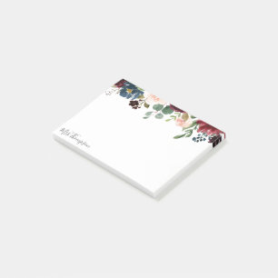 Post-it® institutrice élégante de l'école florale de Bou