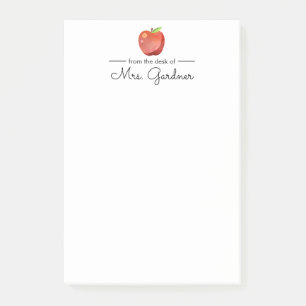 Post-it® Institutrice gardienne brillante d'Apple
