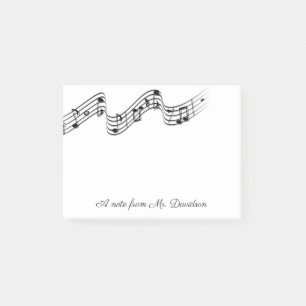 Post-it® Instruments personnalisés de notes musicales