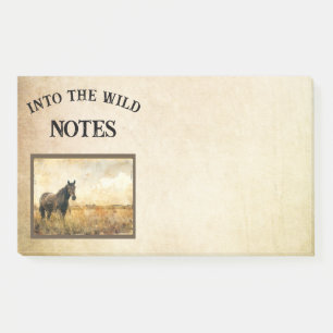 Post-it® Into the Wild Horse Sticky Post It Notes