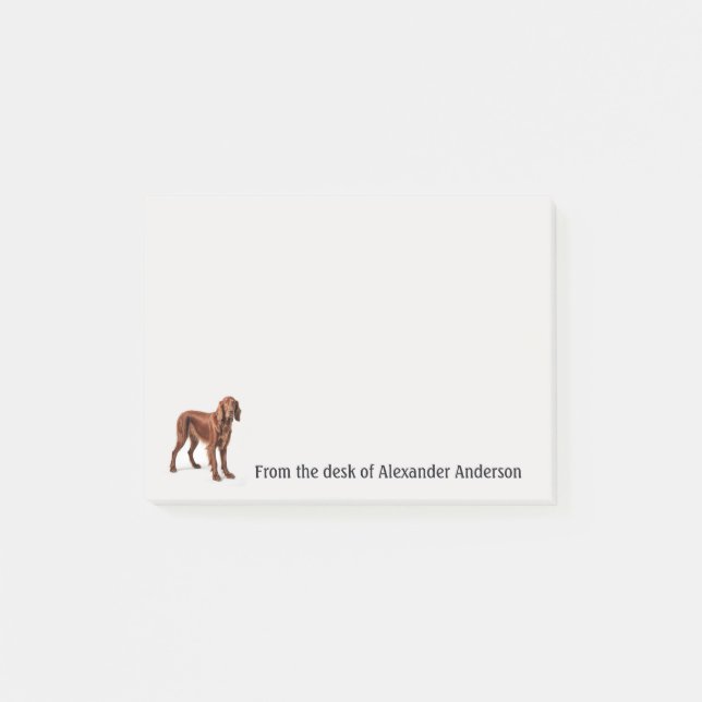 Post-it® Irish Setter Personnaliser (Devant)