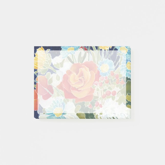 Post-it® IV floral de minuit (Devant)