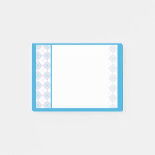 Post-it® Jacquard bleu et violet