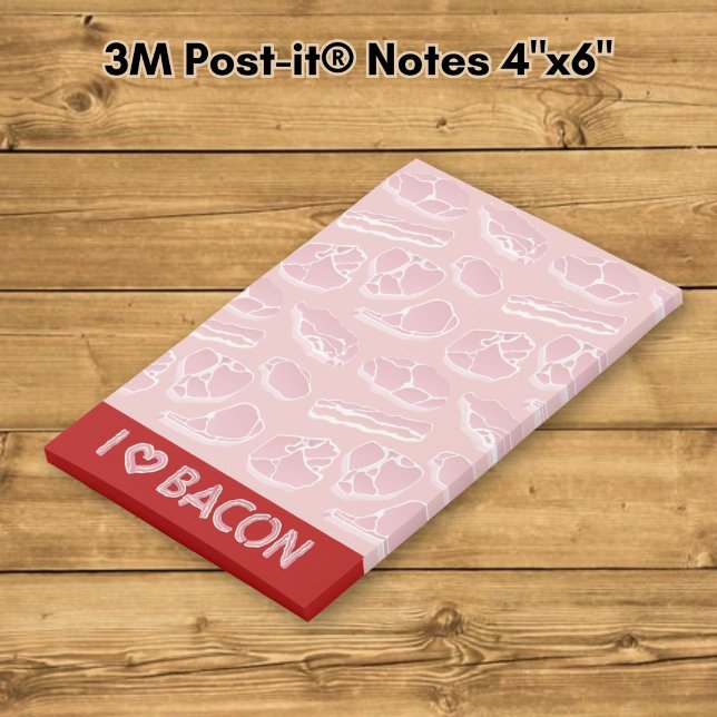 Post-it® J'adore le bacon (Créateur téléchargé)