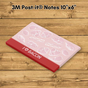 Post-it® J'adore le bacon