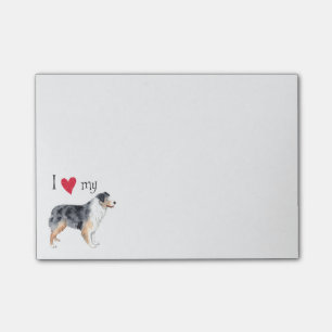 Post-it® J'aime mon berger australien