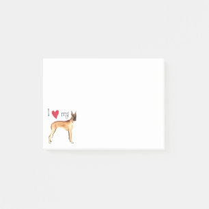Post-it® J'aime mon great dane