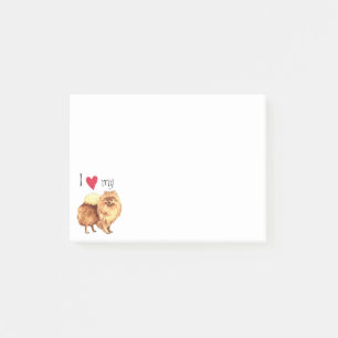 Post-it® J'aime mon Pomeranian