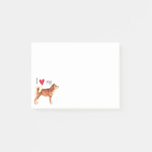 Post-it® J'aime mon Shiba Inu
