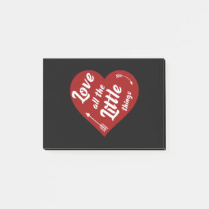 Post-it® J'aime toutes les petites choses design