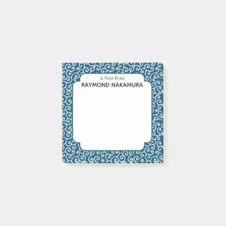 Post-it® Japonais Karakusa Arabesque Vine Motif