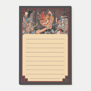 Post-it® Japonais Oni King Shutendoji - Monstre Éffrayant