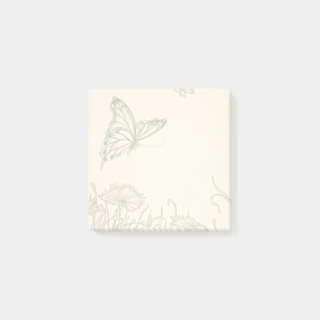 Post-it® Jardin des papillons (Devant)