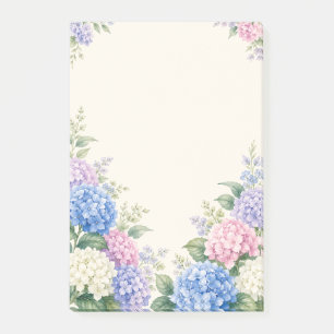 Post-it® Jardin d'hortensias à l'aquarelle