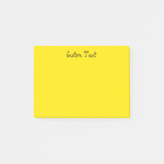 Post-it® Jaune lumineux fait sur commande