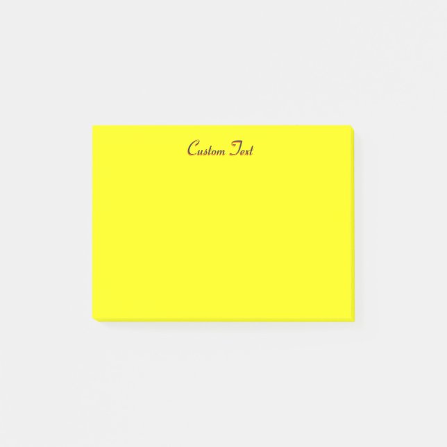 Post-it® Jaune mignon (Devant)