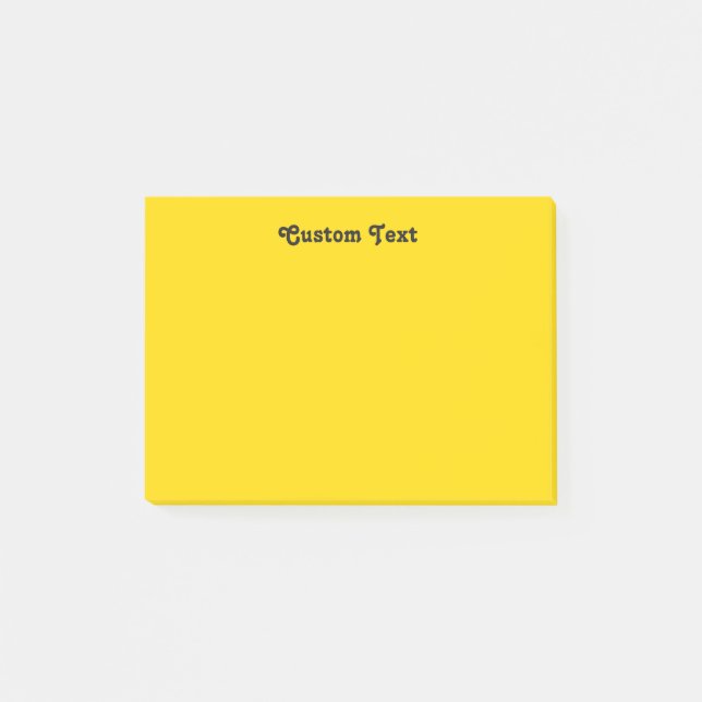 Post-it® Jaune simple (Devant)