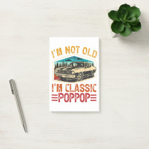 Post-it® JE Ne Suis Pas Vieux JE Suis Poppop Grand-père