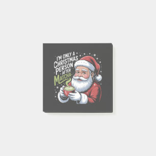 Post-it® Je ne suis qu'une personne de Noël après avoir bu 