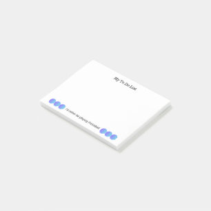 Post-it® Je préfère jouer à Pickleball 4x3 To Do