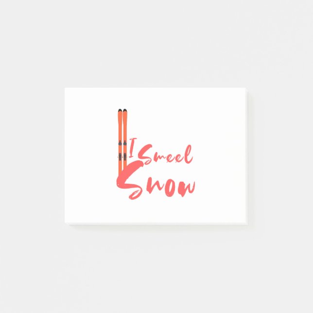 Post-it® Je Sens La Neige (Devant)