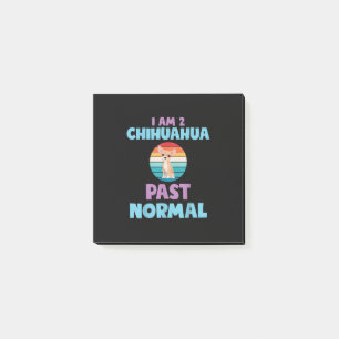 Post-it® Je Suis 2 Chihuahua Passé Normal Chien Lover Maman