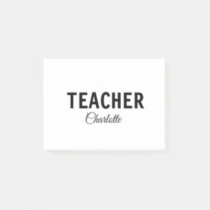 Post-it® Je suis enseignant école Collegeajouter votre nom 