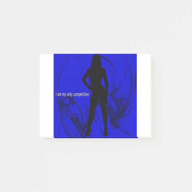 Post-it® Je suis ma seule concurrence - Fitness / Bodybuild (Devant)