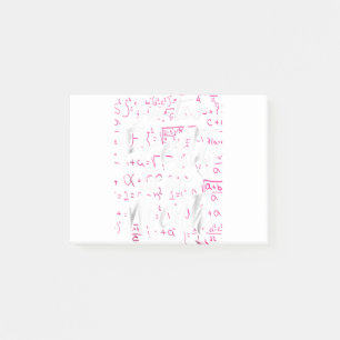 Post-it® Je suis trop jolie pour faire Math Funny Humour Sc
