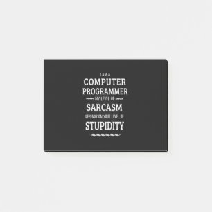 Post-it® Je Suis Un Programmeur Informatique