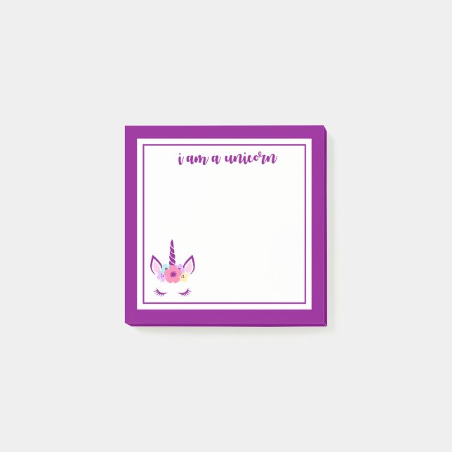 Post-it® Je Suis Un Unicorne (Devant)