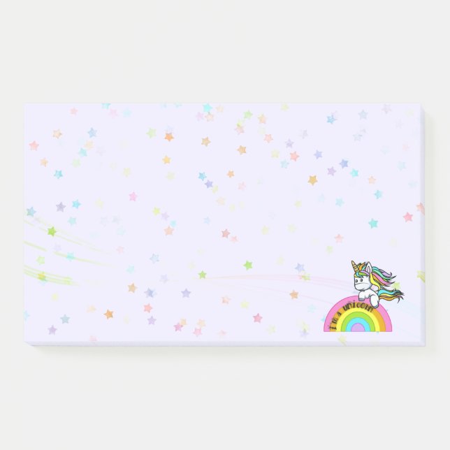 Post-it® Je suis une licorne - Post-It Notes (Devant)