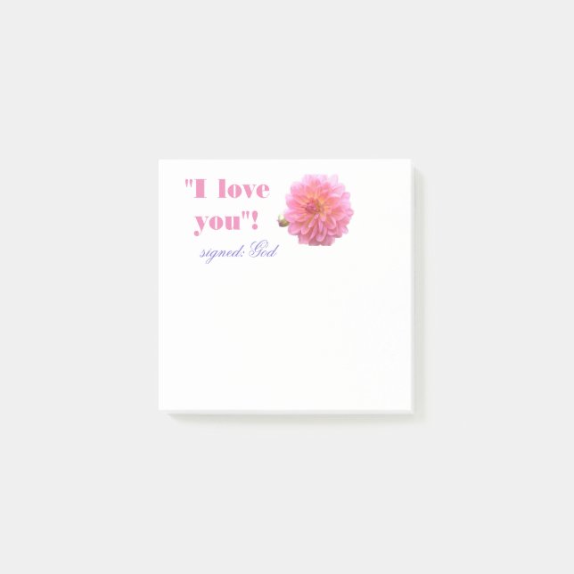 Post-it® Je t'aime notes (Devant)