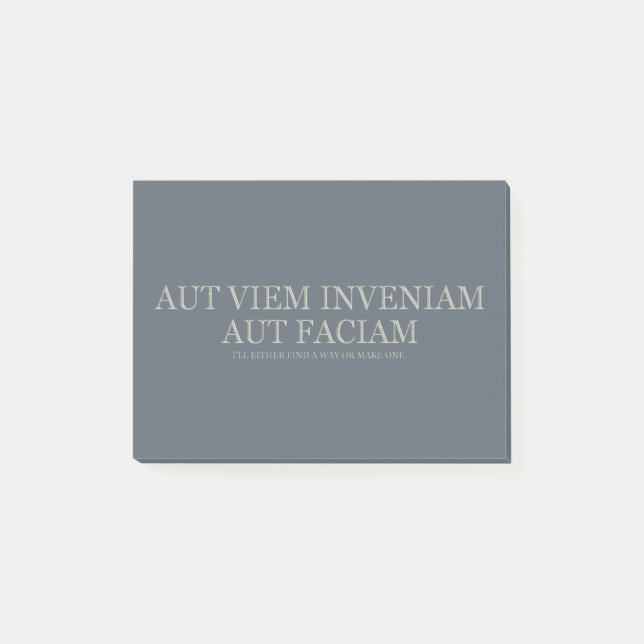 Post-it® Je trouverai une manière ou ferai un - lumière (Devant)