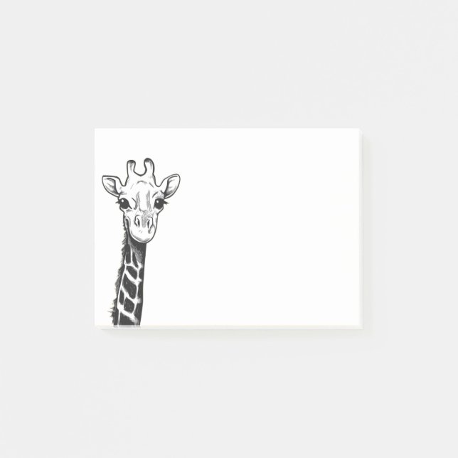 POST-IT® JE VOUS VOIS GIRAFE (Devant)