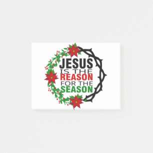 Post-it® Jésus est la raison de la saison