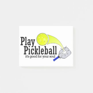 Post-it® Jeu Pickleball son bon pour votre âme