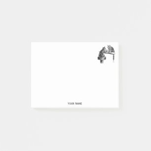 Post-it® Jeux de société : Deux chats jouant à un match d'é