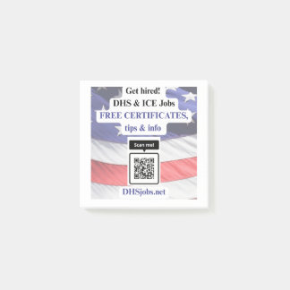 Post-it® Jobs DHS & ICE Post-its