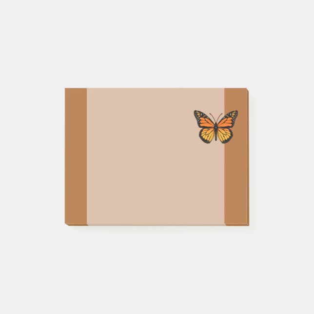 Post-it® Joie de papillon de monarque (Devant)