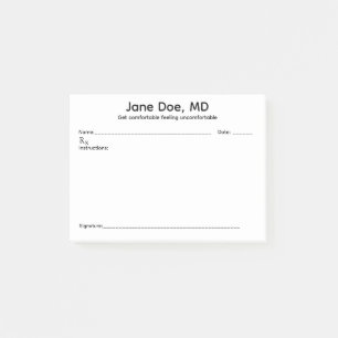 Post-it® Joke prescription pad post-it notes