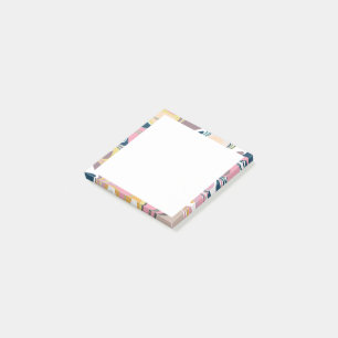 Post-it® Joli Abstrait bracelet de peinture en marbre en pa