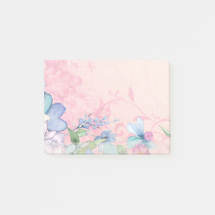 Post-it® Joli Arrière - plan rose et bleu