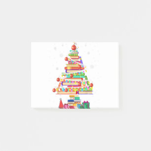 Post-it® Joli bibliothèque de noël arbre de bibliothèque
